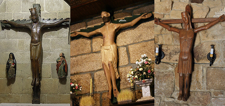Otros Cristos románicos de Ourense: Catedral de Ourense, Allariz y Baños de Molgas
