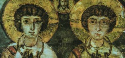 Sergio y Baco, mártires cristianos unidos bajo el ritual de la adelfopolesis