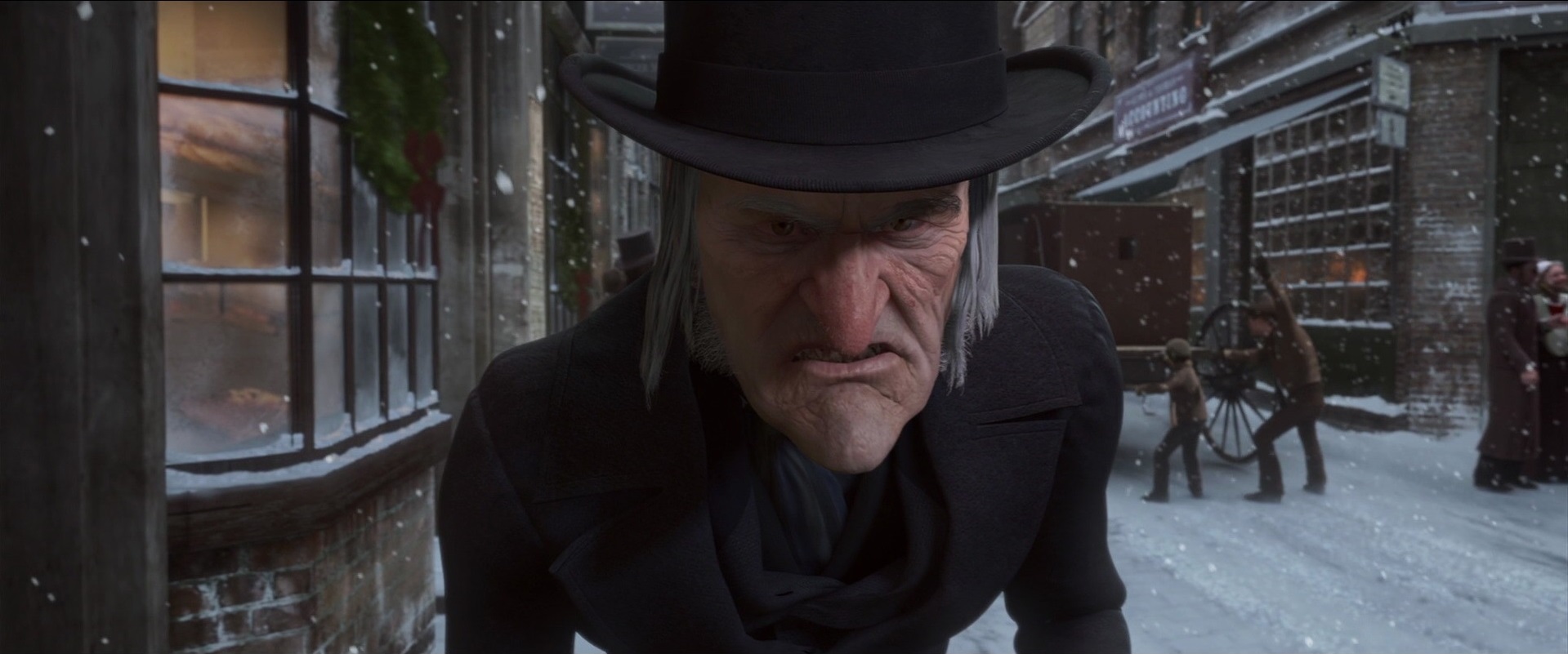 Scrooge, el avaro protagonista de Cuento de Navidad
