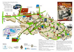 Mapa "XVII Romaría Etnográfica Raigame" en Vilanova dos Infantes