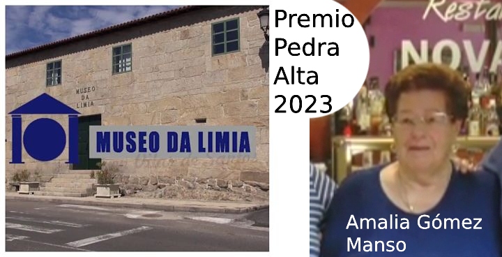Premio Pedra Alta 2023 para dona amalia Gómez Manso