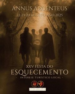 Cartaz oficial da Festa do Esquecemento 2025_ Asociación Civitas Limicorum