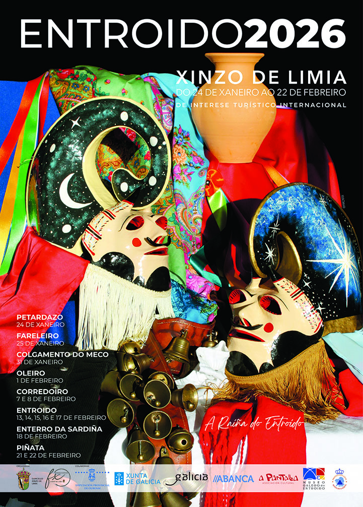 Cartaz do Entroido Xinzo de Limia 2026 / Concello de Xinzo