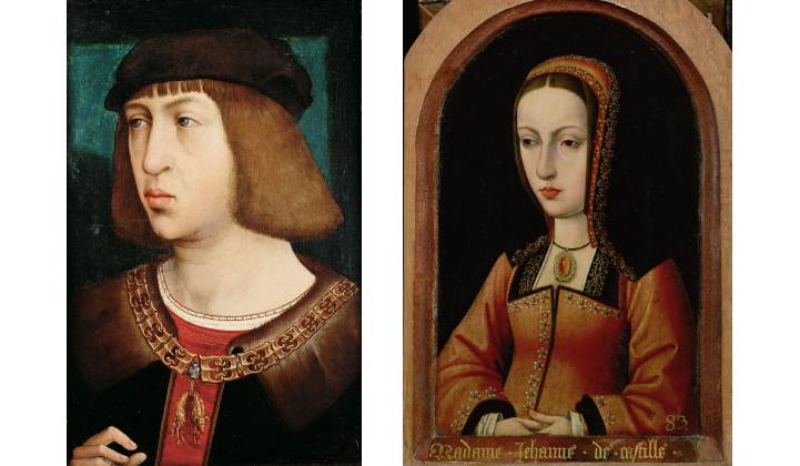 Felipe el Hermoso y Juana de Castilla