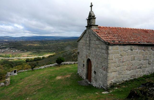 Vista de A Limia desde la capilla de Nosa señora dos Remedios de Vila de Rei (Trasmiras) / Altalimia.org